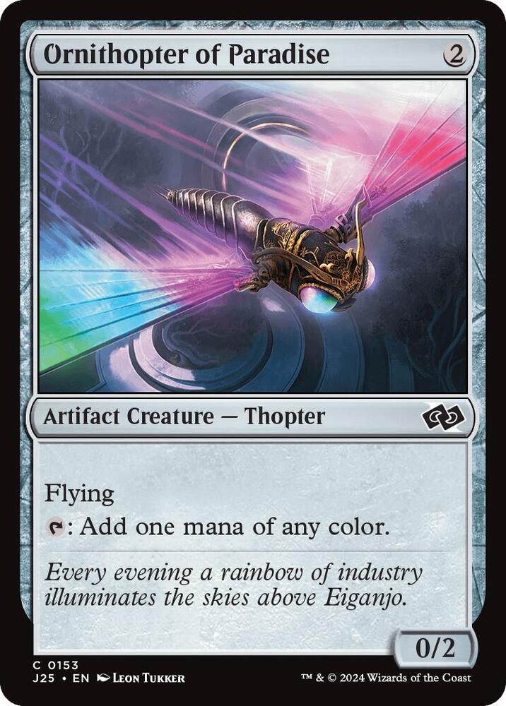 Ornithopter of Paradise 153/779 (Foundations Jumpstart) 