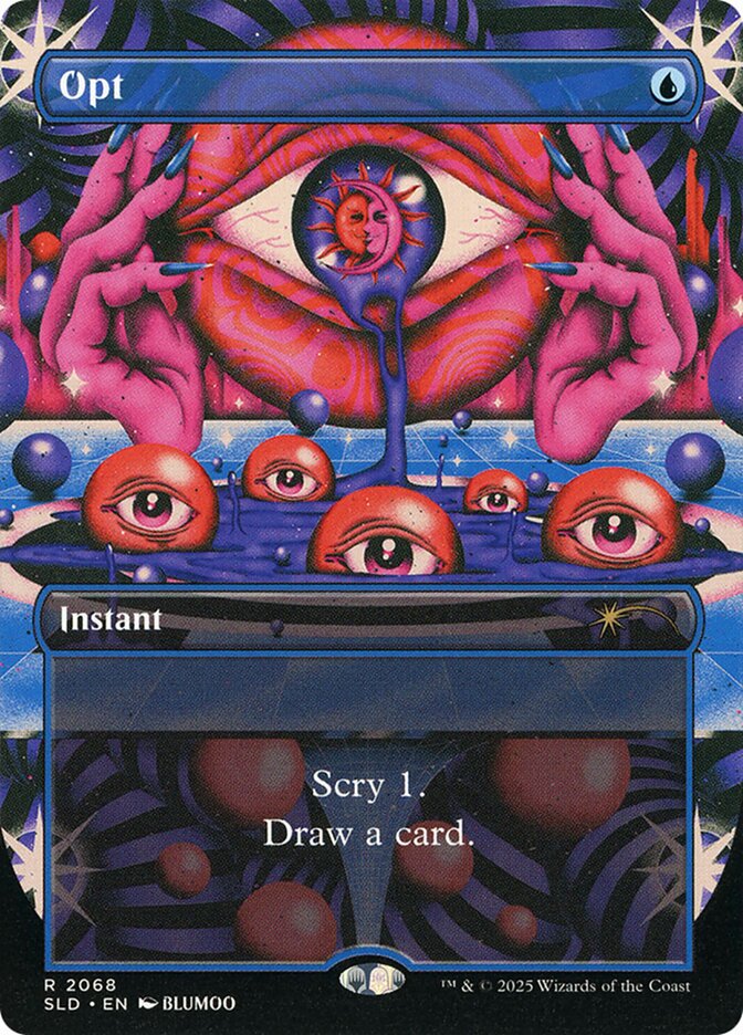 Opt 2068 (Secret Lair Drop Series)  - Borderless