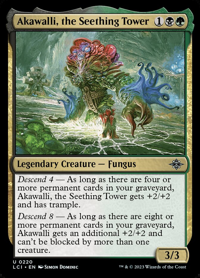 Akawalli, the Seething Tower 220/291 (The Lost Caverns of Ixalan) 