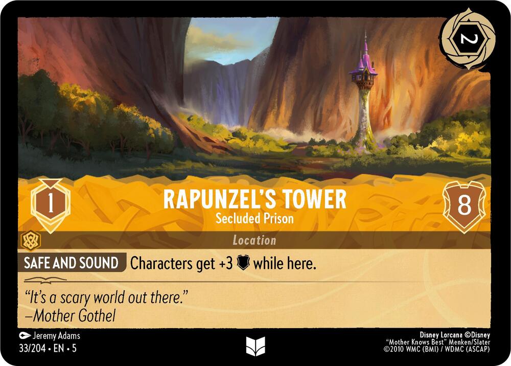 Rapunzels Tower Secluded Prison (Shimmering Skies) 