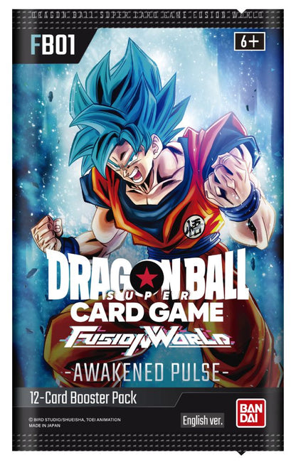 Dragon Ball Super Card Game: Fusion World – Booster Box - Awakened Pulse [FB01]