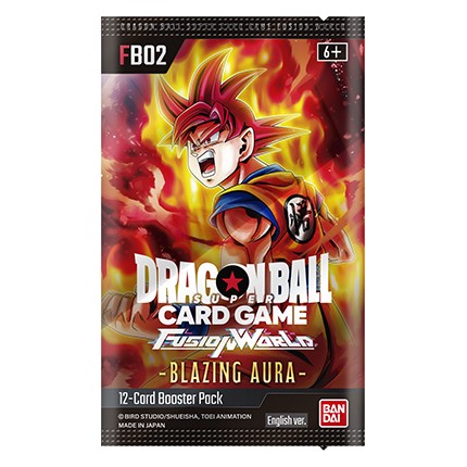 Dragon Ball Super Card Game: Fusion World – Booster Box - Blazing Aura [FB02]