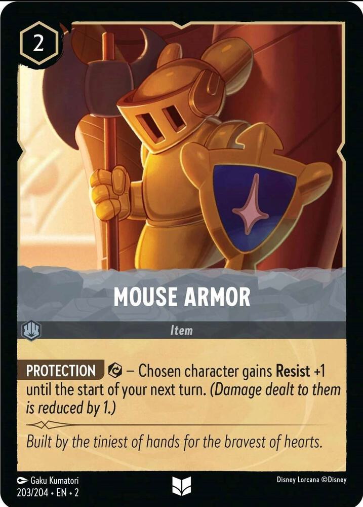 Mouse Armor (Rise of the Floodborn)  - Cold Foil