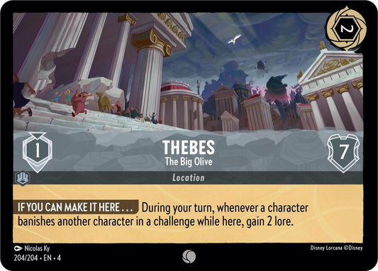 Thebes The Big Olive (Ursula's Return) 