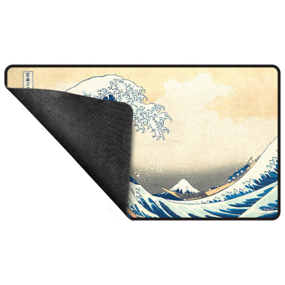 Ultra Pro: UP16602 The Great Wave off Kanagawa Black Stitched Playmat