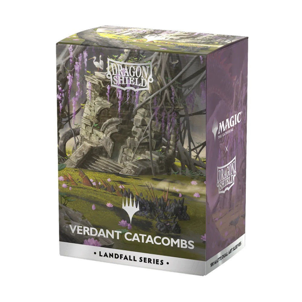 Dragon Shield: Sleeves - Matte Dual Art - MTG Landfall Series: Verdant Catacombs