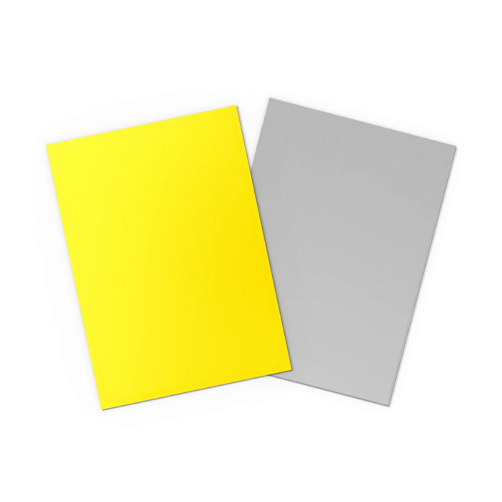 Dragon Shield: Sleeves - Matte Dual - Yellow & Silver