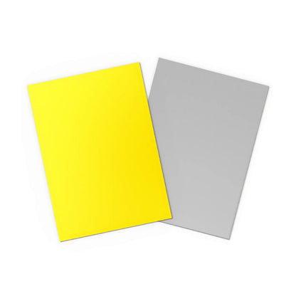 Dragon Shield: Sleeves - Matte Dual - Yellow & Silver