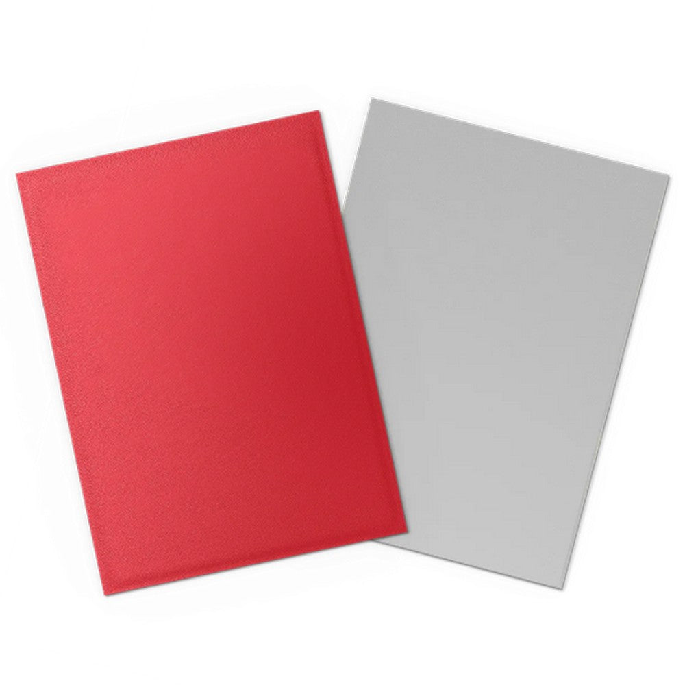 Dragon Shield: Sleeves - Matte Dual - Crimson & Silver