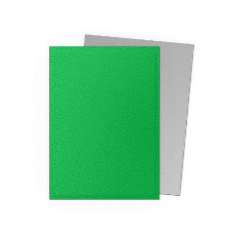 Dragon Shield: Sleeves - Matte Dual - Apple Green & Silver