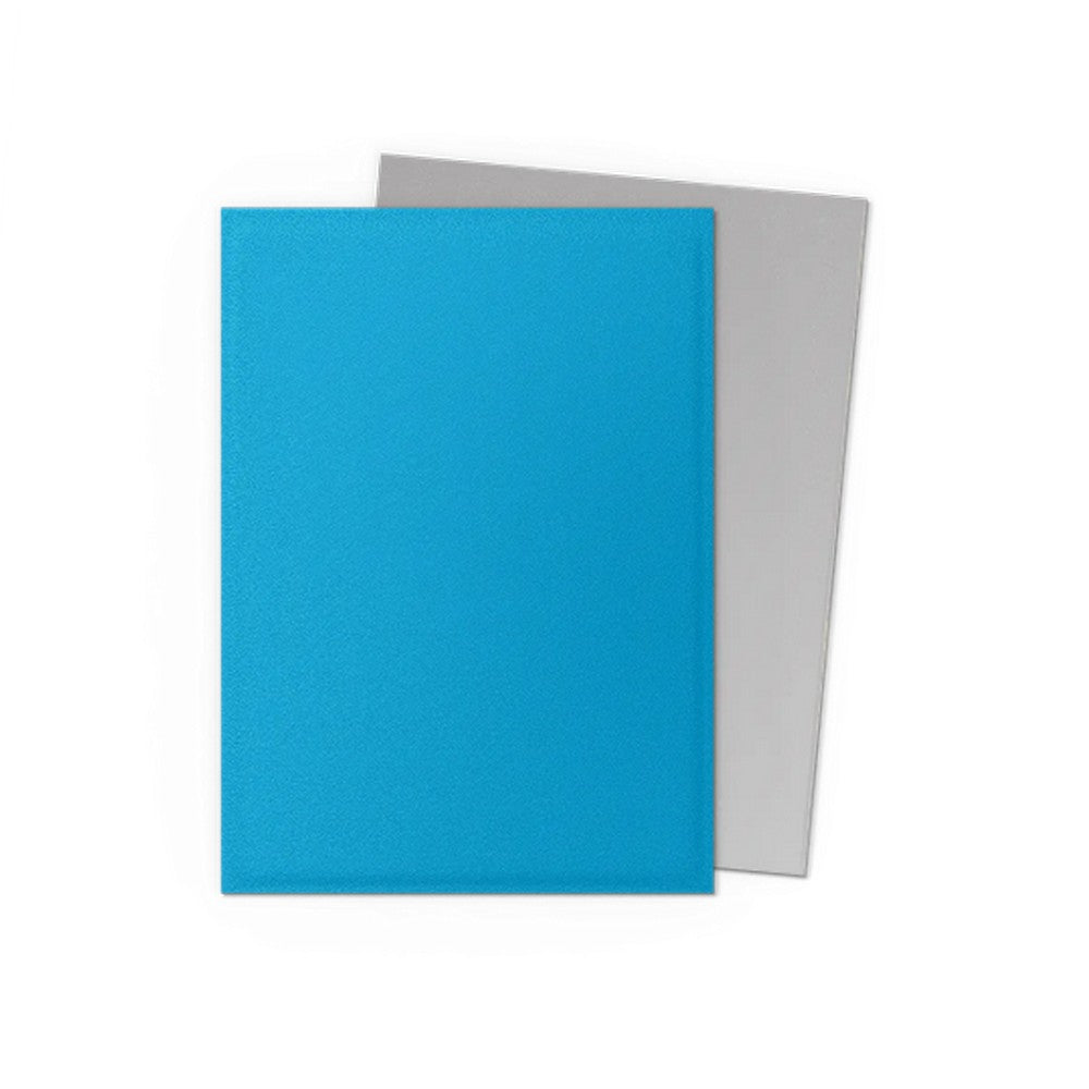 Dragon Shield: Sleeves - Matte Dual - Sky Blue & Silver
