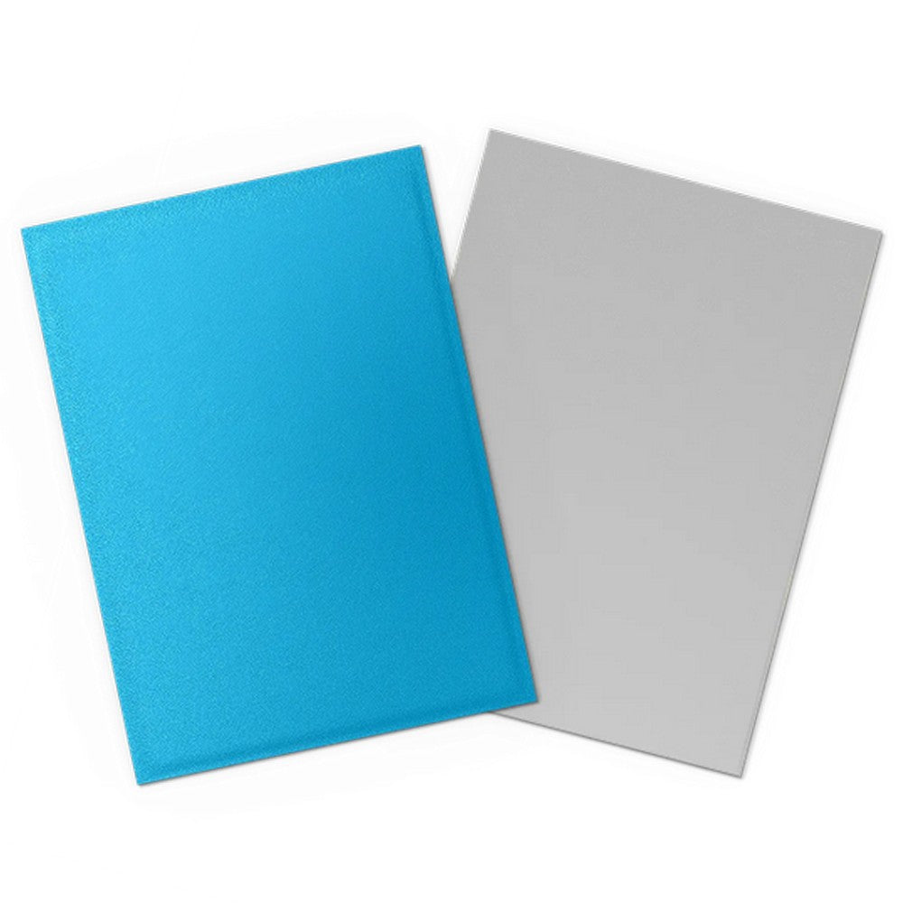 Dragon Shield: Sleeves - Matte Dual - Sky Blue & Silver