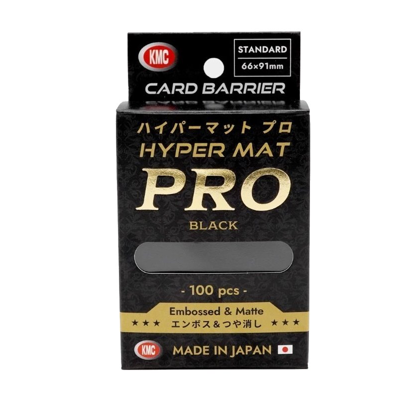 KMC: Sleeves - Hyper MAT PRO: Black