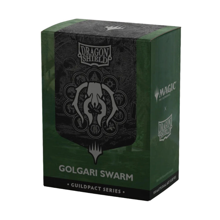 Dragon Shield: Sleeves - Matte Dual Art - MTG Guildpact Series: Golgari Swarm