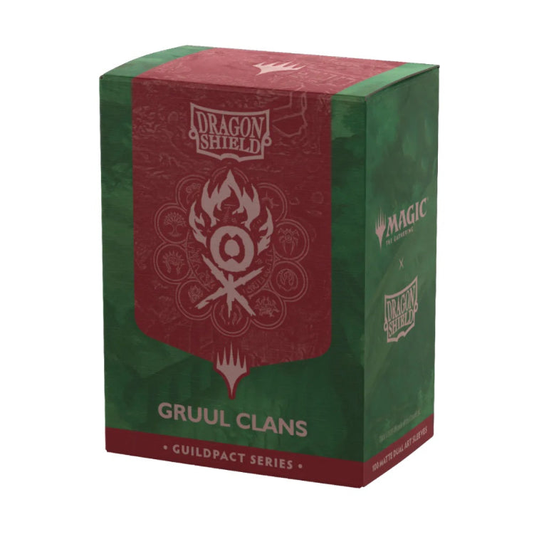 Dragon Shield: Sleeves - Matte Dual Art - MTG Guildpact Series: Gruul Clans