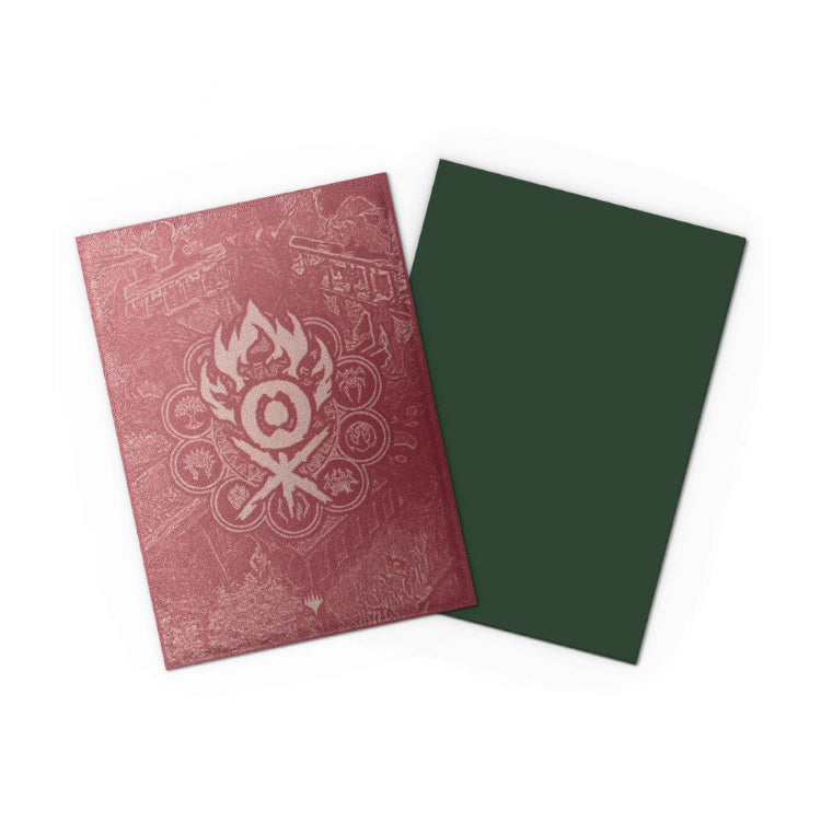 Dragon Shield: Sleeves - Matte Dual Art - MTG Guildpact Series: Gruul Clans