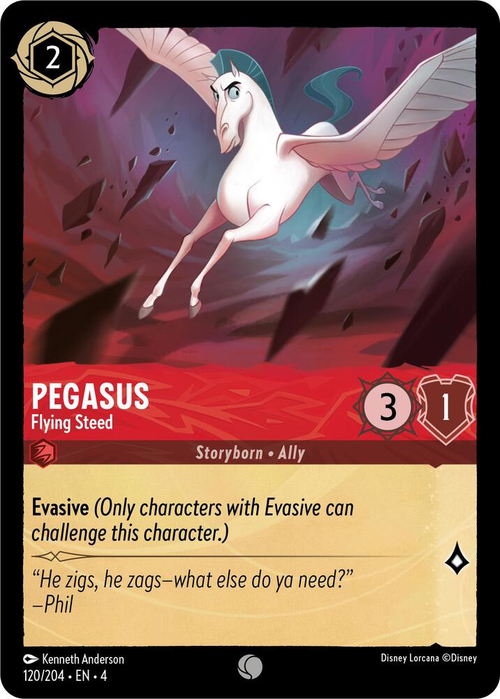 Pegasus Flying Steed (Ursula's Return)  - Cold Foil