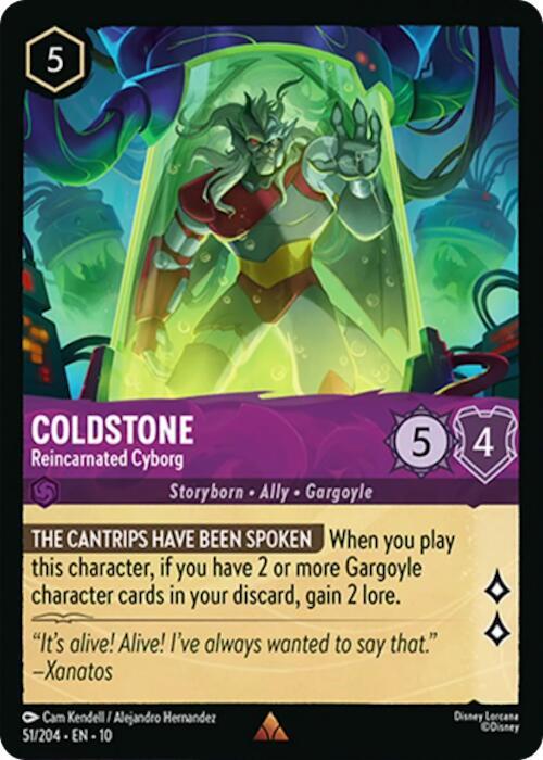 Coldstone Reincarnated Cyborg (Whispers in the Well) 