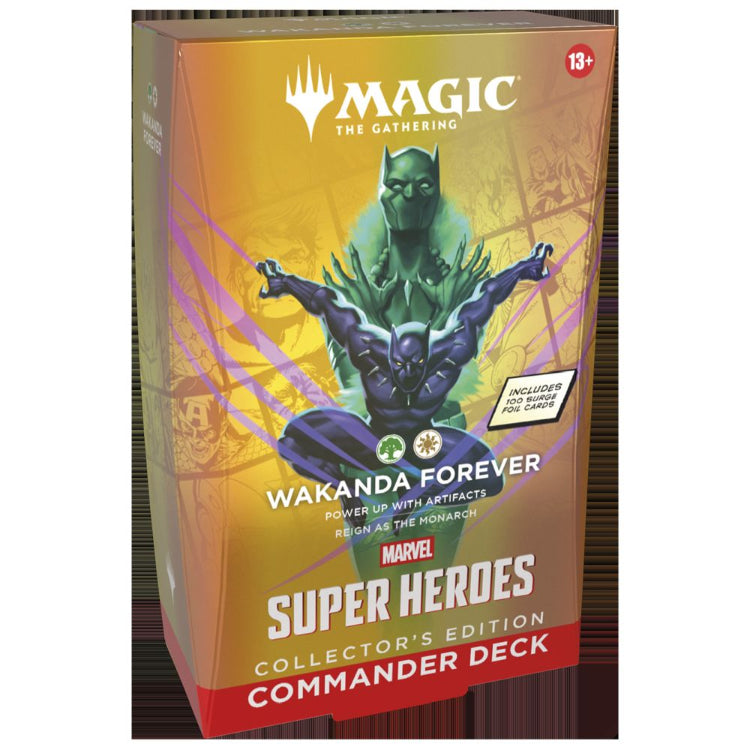Magic the Gathering: Marvel Super Heroes - Commander Deck Set Collector Edition