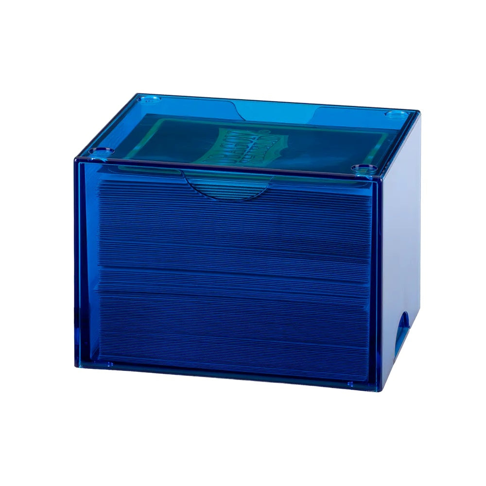 Dragon Shield: Deck Box – Strongbox – Clear Blue