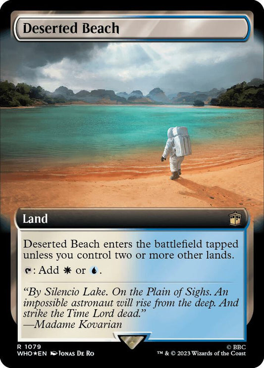 Deserted Beach 1079/331 (Universes Beyond: Doctor Who)  - Extended Art Surge Foil