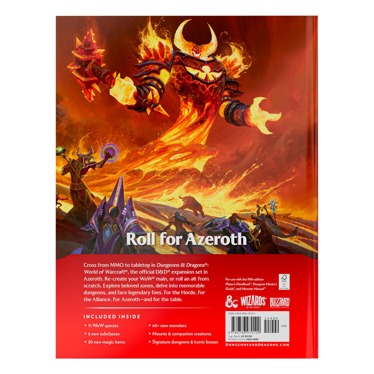 D&D Dungeons & Dragons World of Warcraft