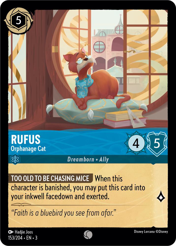 Rufus Orphanage Cat (Into the Inklands) 