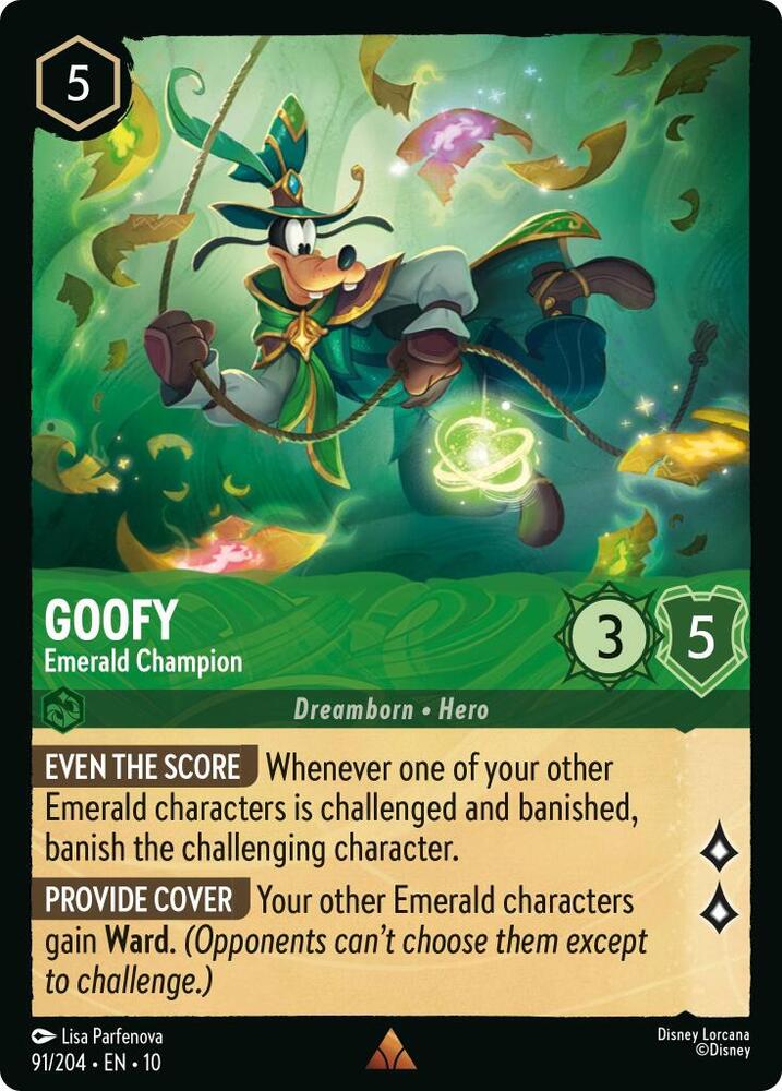 Goofy Emerald Champion (Whispers in the Well) 