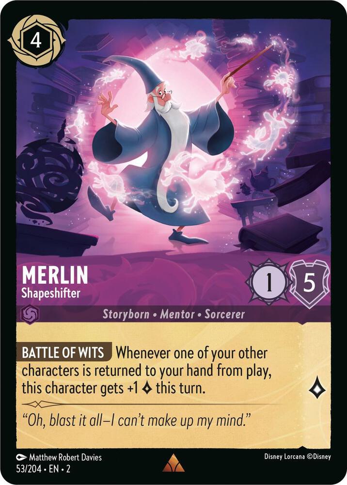 Merlin Shapeshifter (Rise of the Floodborn)  - Cold Foil