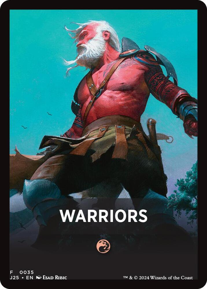 Warriors Theme Card 35 (Foundations Jumpstart) 