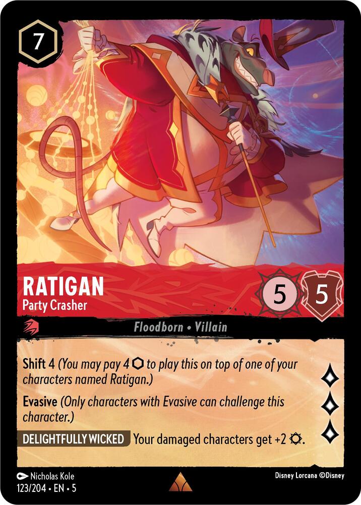 Ratigan Party Crasher (Shimmering Skies) 
