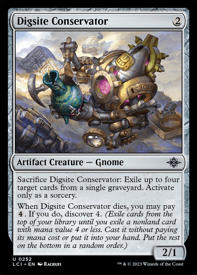 Digsite Conservator 252/291 (The Lost Caverns of Ixalan)  - Foil