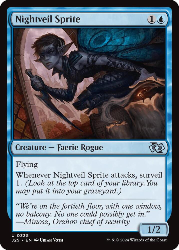 Nightveil Sprite 335/779 (Foundations Jumpstart) 