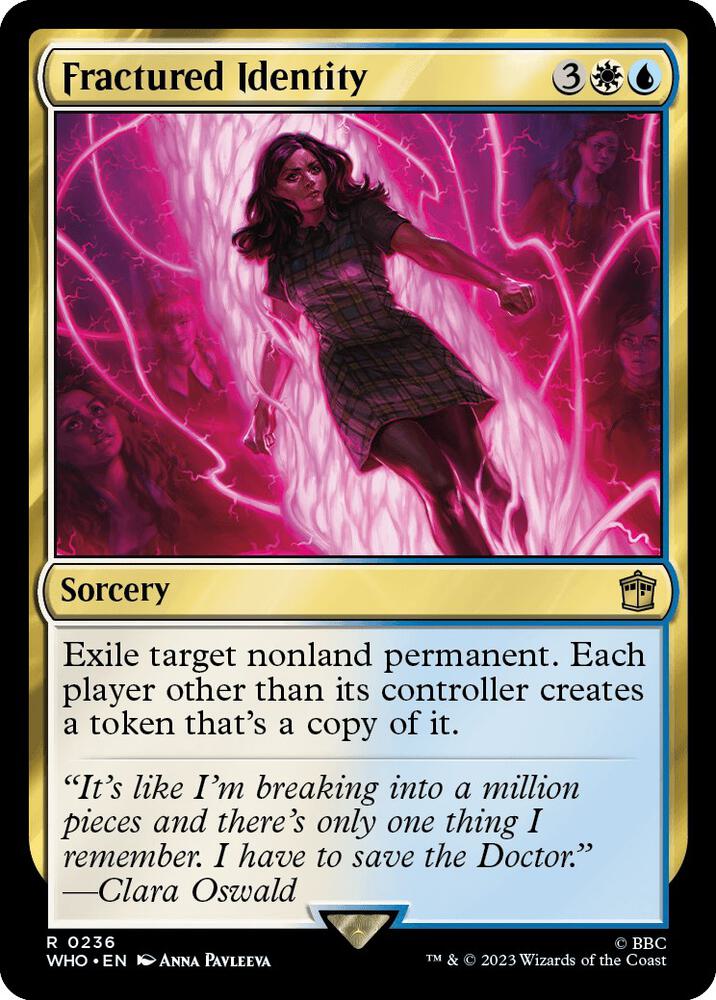 Fractured Identity 236/331 (Universes Beyond: Doctor Who)  - Foil