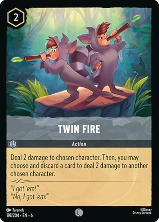 Twin Fire (Azurite Sea) 
