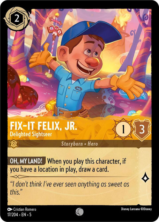 Fix It Felix Jr Delighted Sightseer (Shimmering Skies) 