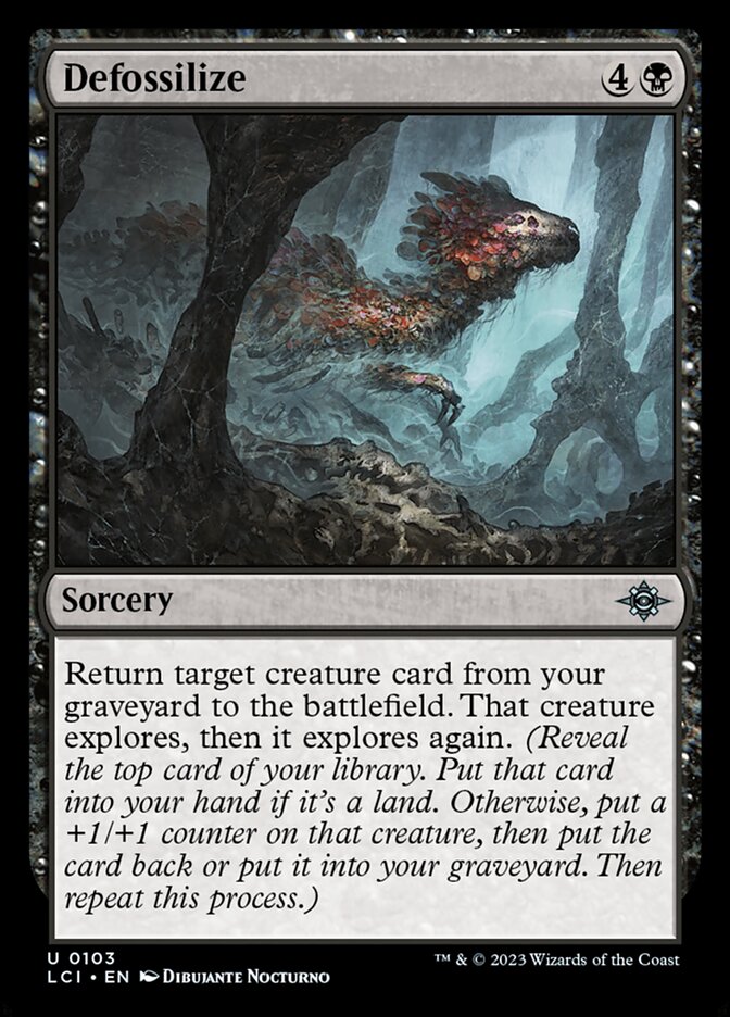 Defossilize 103/291 (The Lost Caverns of Ixalan)  - Foil
