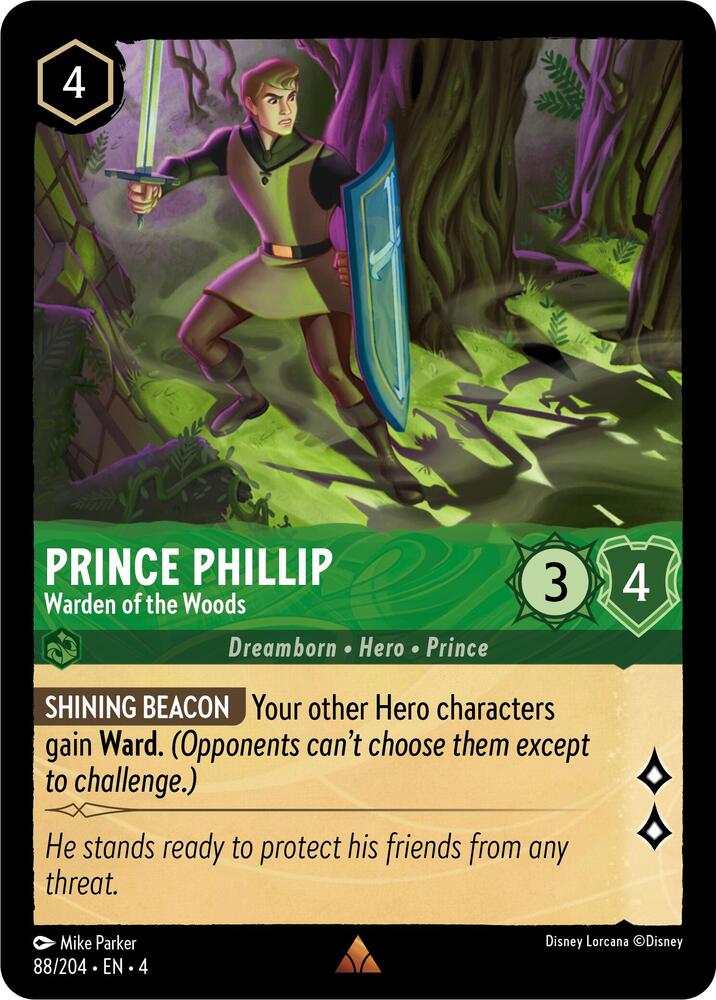 Prince Phillip Warden of the Woods (Ursula's Return) 