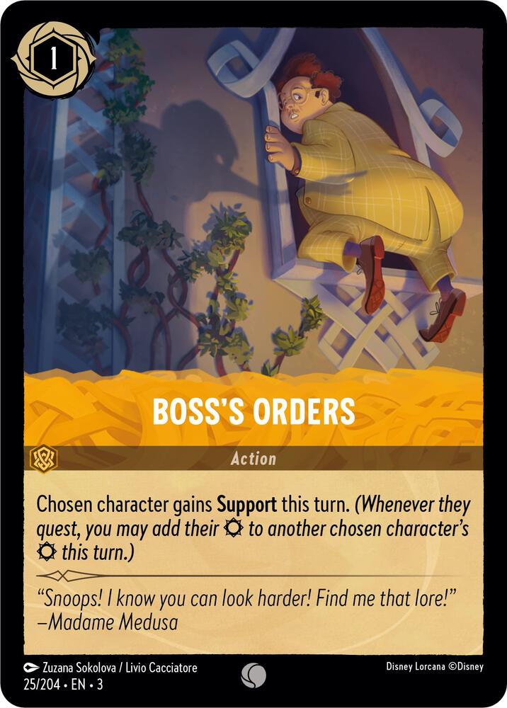 Bosss Orders (Into the Inklands) 