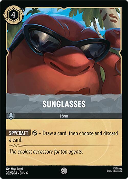 Sunglasses (Azurite Sea)  - Cold Foil