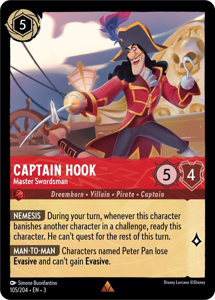 Captain Hook Master Swordsman (Into the Inklands) 
