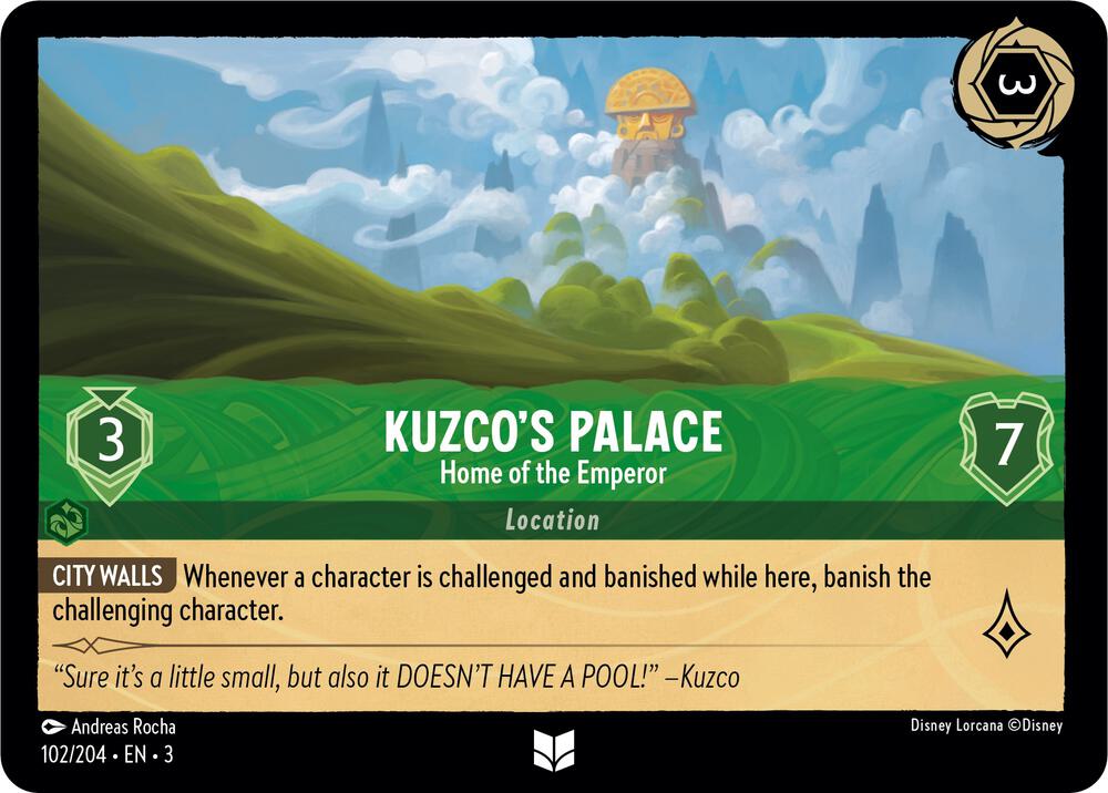 Kuzcos Palace Home of the Emperor (Into the Inklands) 