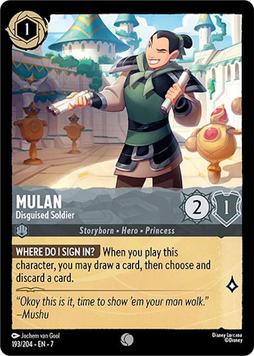 Mulan Disguised Soldier (Archazia's Island) 