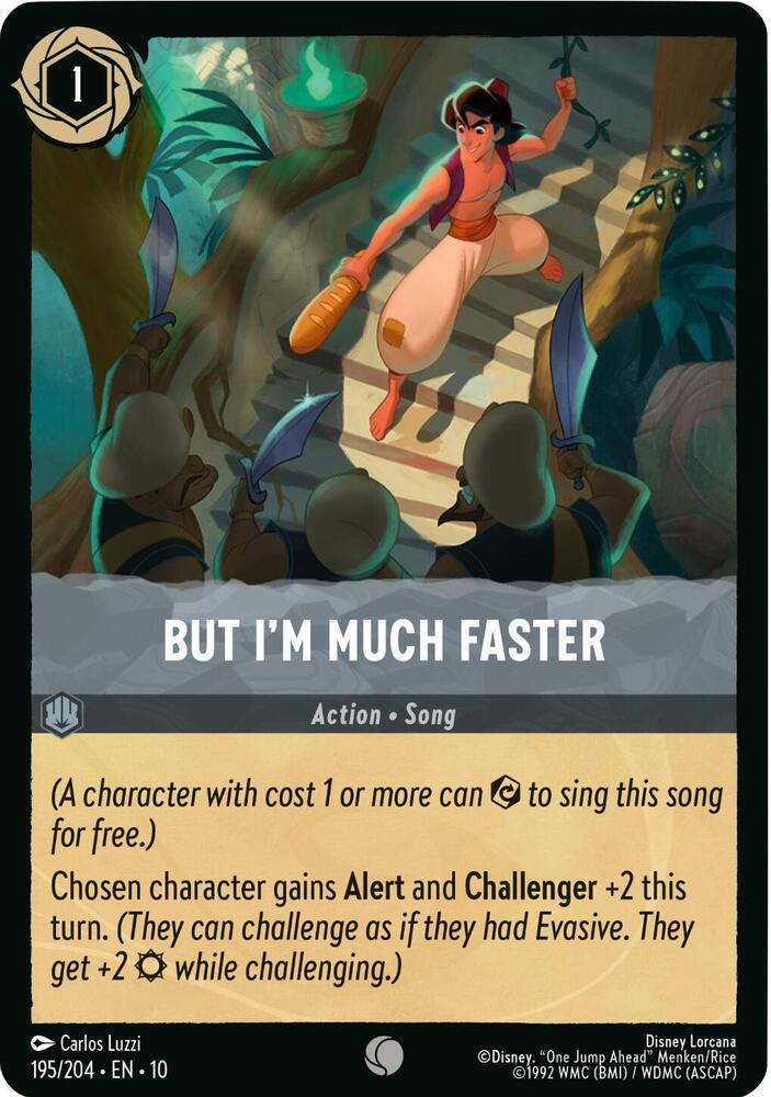 But Im Much Faster (Whispers in the Well)  - Cold Foil