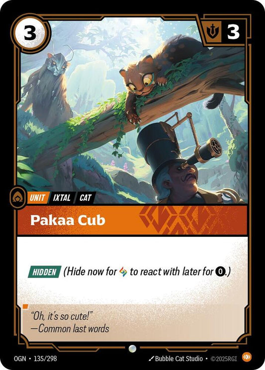 Pakaa Cub 135/298 (Origins) 