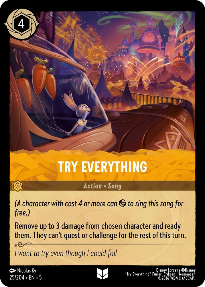 Try Everything (Shimmering Skies) 