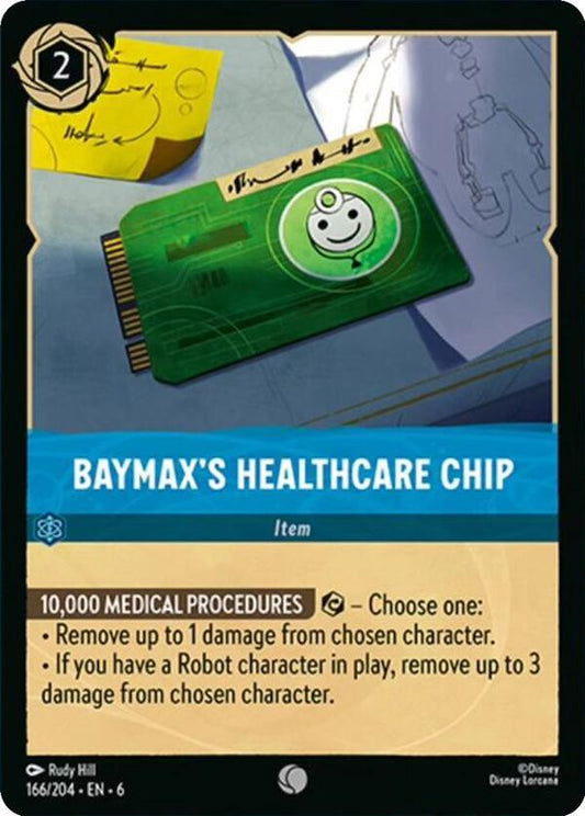 Baymaxs Healthcare Chip (Azurite Sea)  - Cold Foil