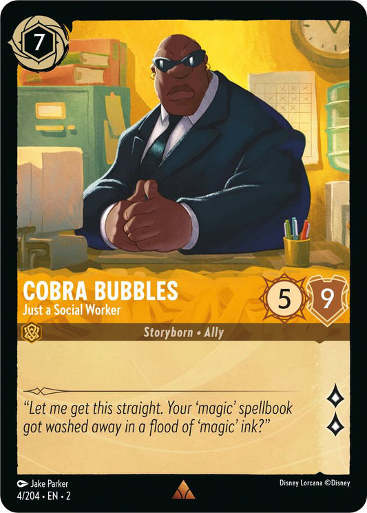 Cobra Bubbles Just a Social Worker (Rise of the Floodborn) 