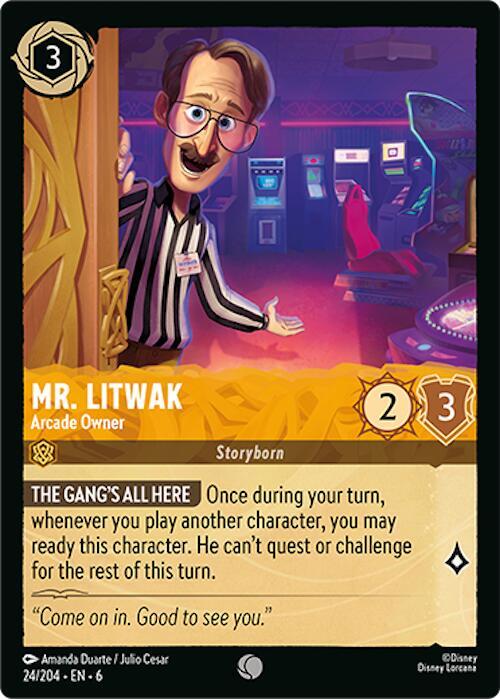 Mr Litwak Arcade Owner (Azurite Sea) 