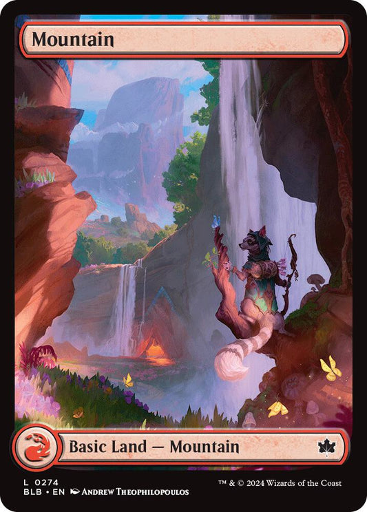 Mountain 274 (Bloomburrow)  - Foil